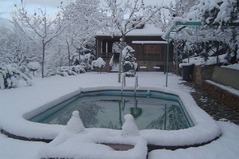 Piscina nevada de la Calma